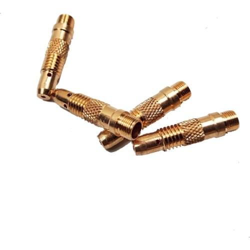 Tig Welding Torch Collet Body 10N32 2.4mm(3/32") 10N28 3.2mm(1/8") 2pcs/pk for WP17 WP18 WP26 Tig Torch