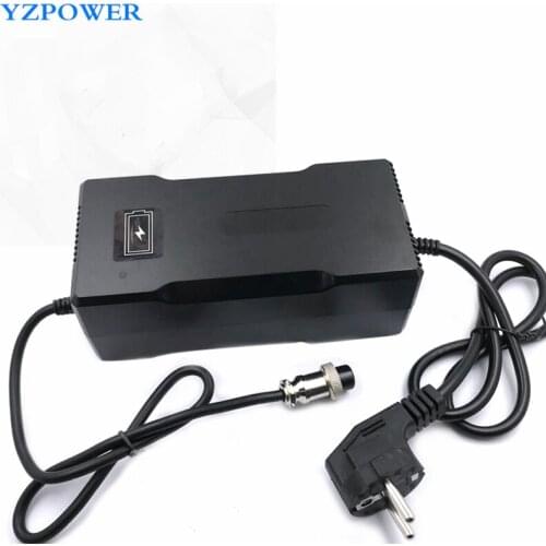 YZPOWER 43.5V 5A 43.5V5A Smart Lead Acid Battery Charger With Cooling Fan for 36V Battery