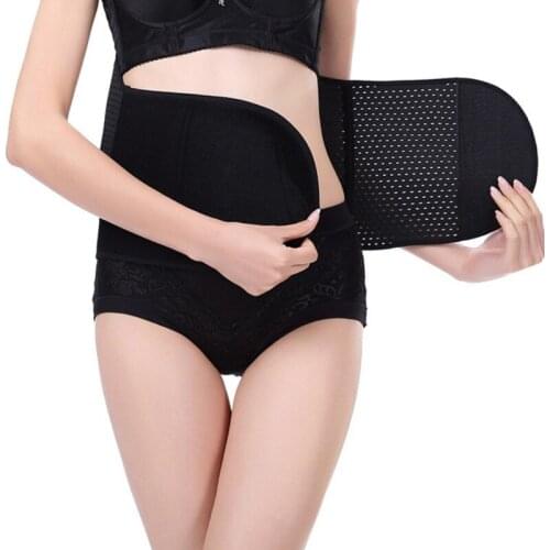 Women Waist Trainer Corset Abdomen Body Shapers Belt Non-slip Puerperal Butt-lifter Seamless Shape Wear
