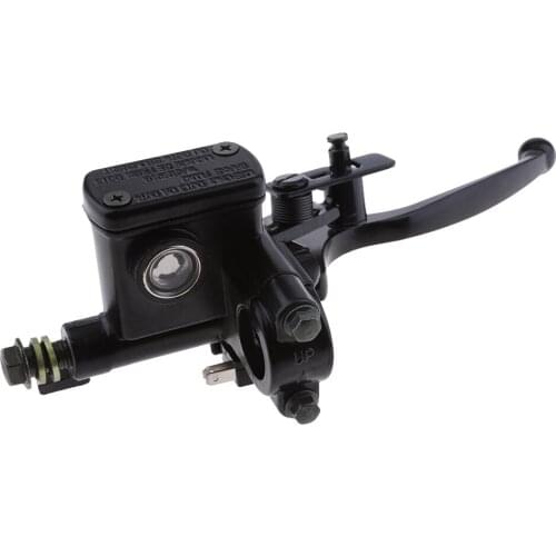 10mm Banjo 22mm Bar Motorcycle Front Right Hydraulic Brake Master Cylinders