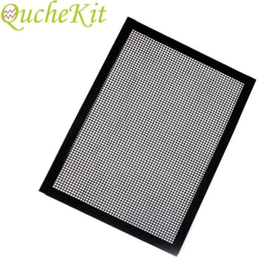 Non-stick BBQ Grill Mat Reusable PTFE Baking Oven Barbecue Mesh Mat Indoor Outdoor BBQ Use Barbecue Grill Accessories 40*33cm