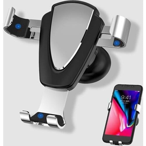 Car Air Vent Clip Stand Cell Phone Holder for Mitsubishi Lancer Ford Kuga Corolla e150 Toyota Camry 70 Audi q3 Chevrolet Cruze