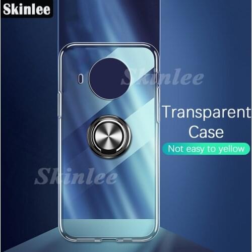 Skinlee For Nokia X20 Case Official Original Shockproof With Ring Holder Soft Clear Cover For Nokia X10 Phone Case