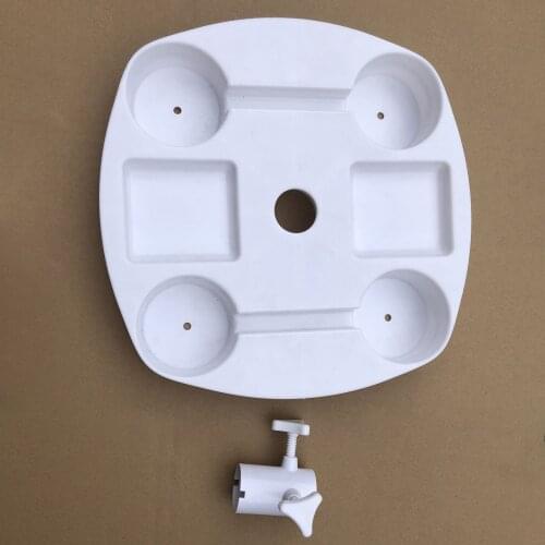 Plastic Beach Umbrella Stand Beach Umbrella Cup Holder Sun Umbrella Tray Holder Cup Environmental Protection PP Sun Umbrella Acc