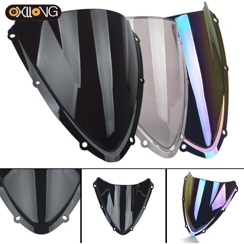 Motorcycle Windshield Double Bubble Spoiler Windscreen Deflector FOR SUZUKI GSXR600 GSXR750 K8 K9 2008 2009 2010 GSXR 600 750