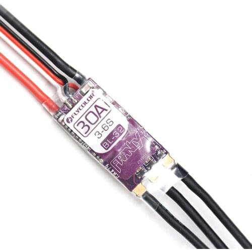Flycolor X-Cross Blheli_32 20A/30A/40A/50A 3-6S ARM 32bit DSHOT1200 Brushless ESC for RC Racer FPV Drone Quadcopter