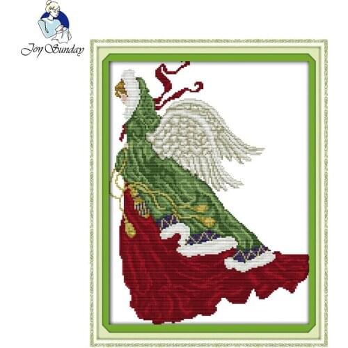Joy sunday figure style The spring angel cross stitch and country crafts for stamped easy embroidery