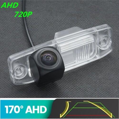 AHD 720P Trajectory Fisheye Car Rear View Camera For Hyundai Elantra Accent Sonata 2002-2012 Tucson 2012 Reverse Vehicle Camera
