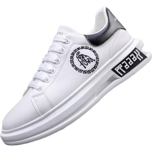 Classic Men Vulcanize Shoes Comfortable Chunky Sneakers Casual White Shoes for Men Designer Shoes Platform Shoes Tenis Masculino