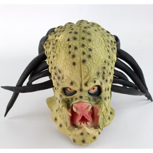 Predator Cosplay Mask Full Head Stylish Movie Helmet Halloween Costume Prop Holiday Party Cosplay Cosplay Accessories