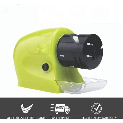 Multifunctional Motorized Knife Sharpener Quick Electric Kitchen Knife Sharpening Stone Tools Kitchen Knifes Accessories