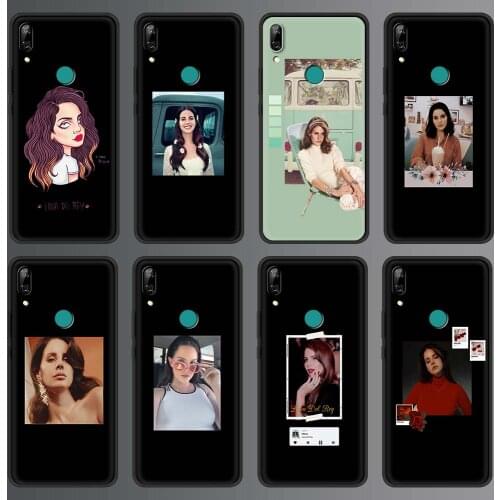Sexy Singer Model Lana Del Rey Phone Case For Huawei P30 Pro P40 Lite E P Smart Z Y7 Y6 2019 Soft Silicone Back Cover Mobile Bag