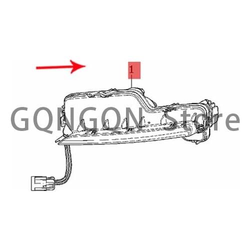 CAR position light 2014-2019vol vos60l reflector front fog light front bumper LED light rear bumper fog light rear tail light tu