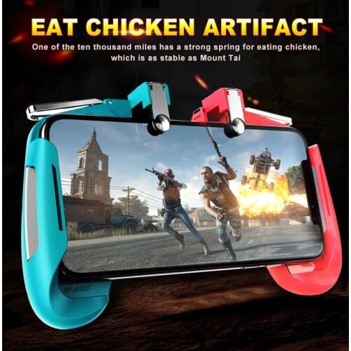 Hot Colorful AK16 Gaming Joystick Gamepad Trigger Fire Button L1R1 Shooter Stretchable PUBG Game Controller For IOS Android
