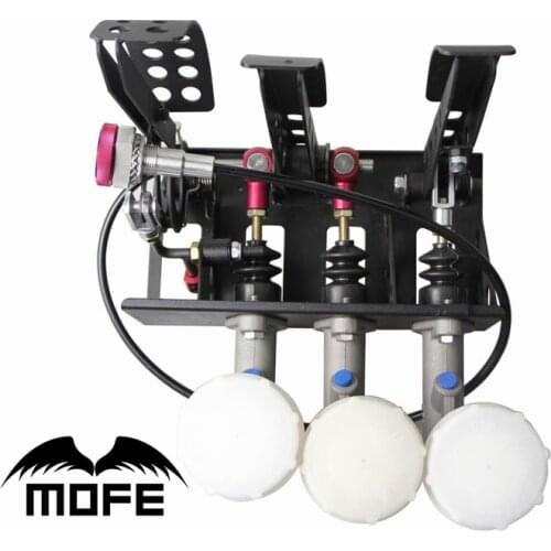MOFE Products HIGH QUALITY SPECIAL OFFER Master Cylinder 0.75 Hydraulic Clutch Brake Bias Floor Mounted Pedal Box Kit