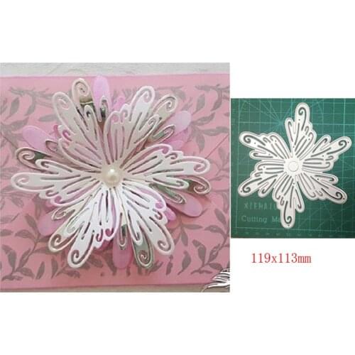 Craft dies lace flower metal cutting dies cut die mold decoration Scrapbook dies knife mould blade punch stencils dies new 2021