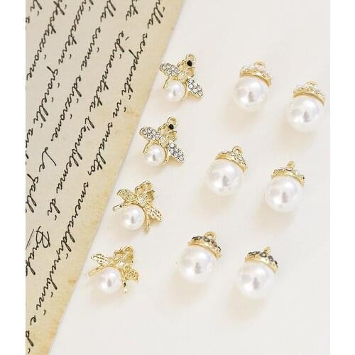 Diy jewelry making 30pcs/lot geometry round/bee shape alloy floating locket charms earring/Bracelet accessory