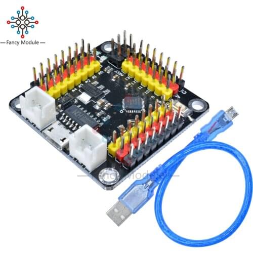 DM Strong Series Soldered Expansion Module CH340 ATMEGA328P NANO V3.0 Replaces FT232RL with USB Cable Board for Arduino