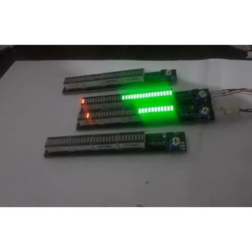 Stereo Music Spectrum LED light Audio Level Indicator 12V 24V Amplifier VU Meter for Car player Light Atmosphere Lamps