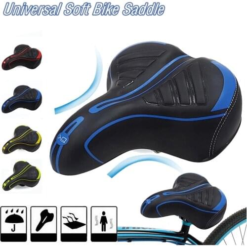 Comfort Gel Bicycle Seat Soft Road Mountain Bike Saddle Cycling Cushion Pad Cycling Road MTB Seat Riding Equipment
