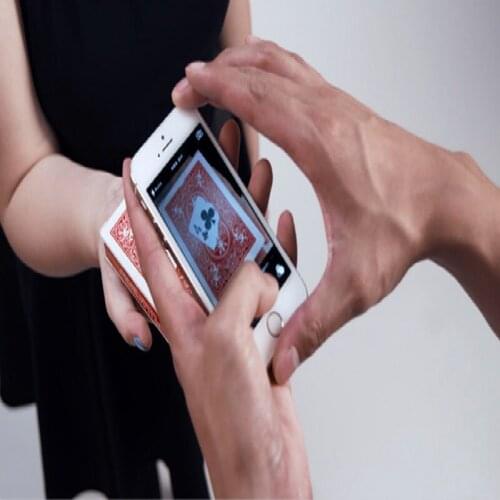 Enlarge (DVD and Gimmicks) by SansMinds New Arrivals Close up Magic Tricks Illusions Card Magic Props Magician Cards Comedy Easy