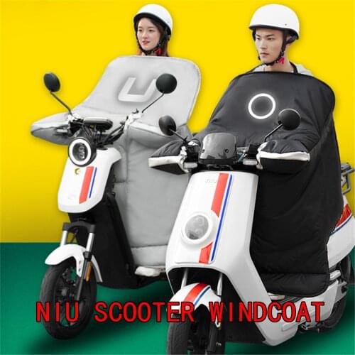 2020 New Windproof Coat Cover Windshield Apply for Niu N1 N1s Ngt Nqi M1 M+ Mqi U1 U+ Us Uqi Keep Warm Waterproof