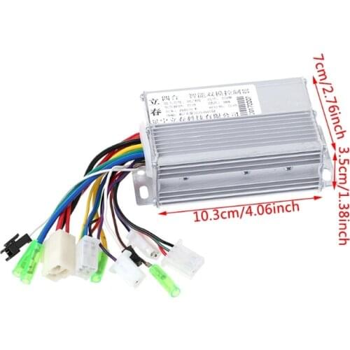 Top Quality 36V/48V 350W Electric Bicycle E-bike Scooter Brushless DC Motor Controller JUL10-C