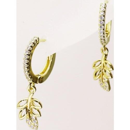 10 Pairs Fashion Gold Leave shape earrings Tiny earrings Women jewelry earrings women earrings Women jewelry gift 8255