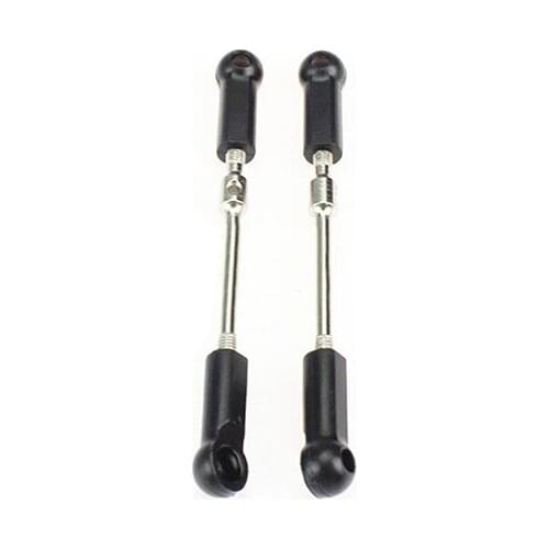 2pcs/set Front Upper Pull Rod Linkage Lever for 1/10 /WLtoys 104001-1877 RC Car Replacement Modification Parts