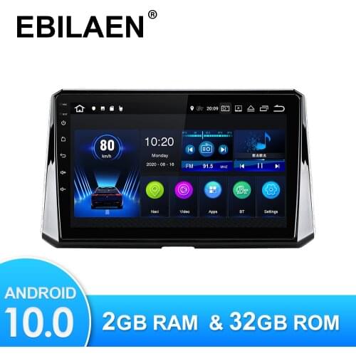 Android 10.0 Car Multimedia Player For Toyota Corolla 2019-2020 Autoradio GPS Navigation Camera WIFI IPS Screen Stereo RDS Radio