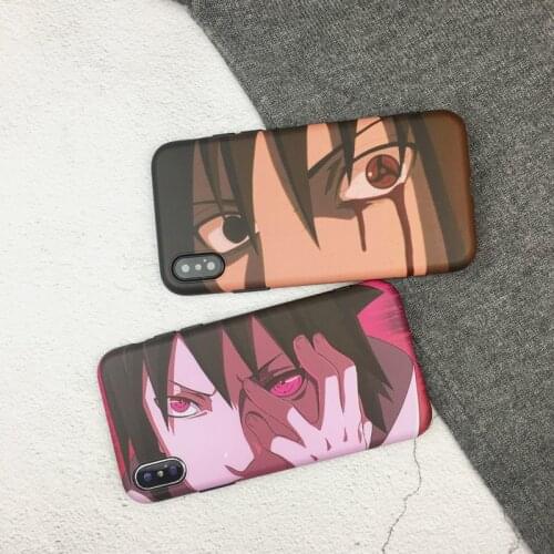 Naruto Phone Case for IPhone 6 / 6s / 6s Plus / 7 / 8 / 8 Plus / X / XS / XR / XS Max / Silica Gel Anti-fall Silicone Case