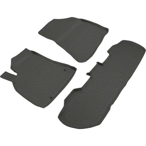 Citroen Berlingo Combi S 90 HP Refref 4D Car Floor Mat 2008-2018 Black