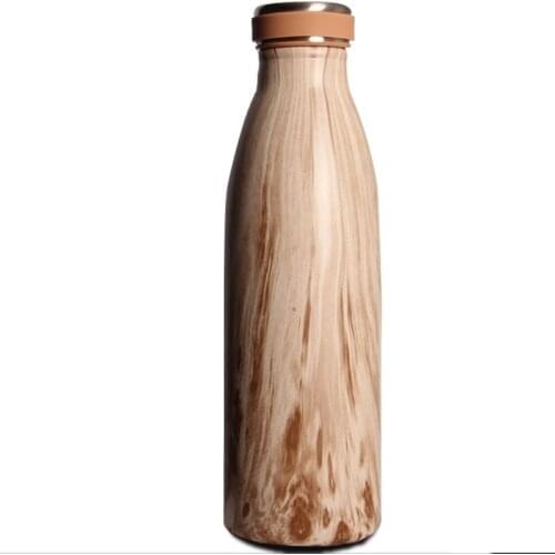 Double Layer Stainless Steel Vacuum Milk Bottle Thermos Cup Portable Sports Outdoor Bicycle Water Cup Student Coke Bottle