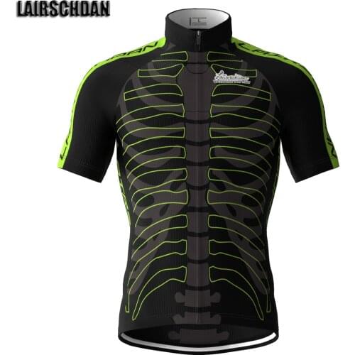 LairschDan Summer Road Bike Cycngling Jersey Outdoor Racing Sportwear MTB Short Sleeve Fietskleding Heren Zomer Racer Team Wear