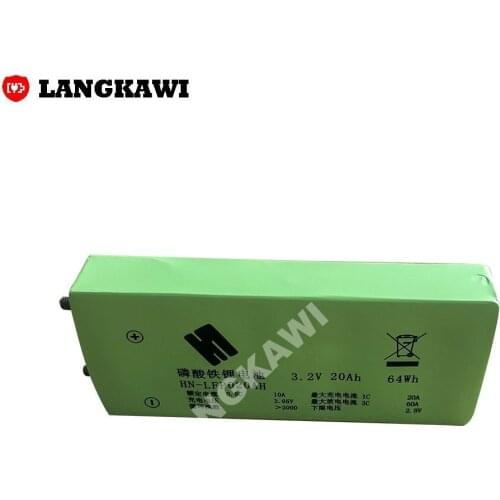 Factory sale high discharge rate 3.2V 20Ah lithium iron phosphate lifepo4 prismatic battery cell with Aluminum Case