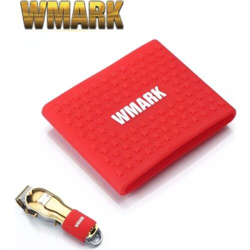 WMARK Silica gel Anti-slip ring Hair Trimmer grip New push-slip widened fader shock absorber set silicone decorative ring