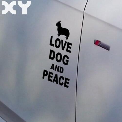 XY Car Stickers and Vinyl Decals High Quality Dog Welsh Corgi Stickers