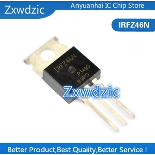 10PCS IRFZ46N TO-220 IRFZ46 TO220 IRFZ46NPBF