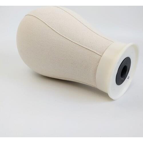 22inch Canvas Head For Hair Extension Display wig Mannequin head Manican Head Wig Stand Making Wig Stand