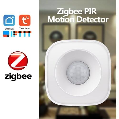 360 Detection Angle Tuya ZigBee PIR Motion Sensor Wireless Passive Infrared Detector Security Burglar Alarm Sensor Tuya Control