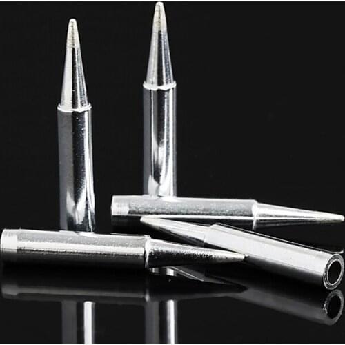 BENGU 5Pcs Replacement Solder Soldering Iron Tip For Hakko 936 Station 900M-T-B