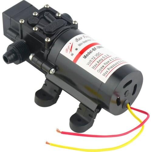 OPHIR RV /Marine 12V DC 60W Demand Fresh Water Diaphragm Self Priming Pump Low Pressure Educational Equipment