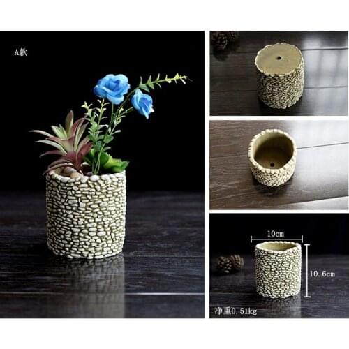 Stone mold Silicone mold flower pots molds vase molds vases mould 3d moulds pot Cement mould silica gel concrete moulds