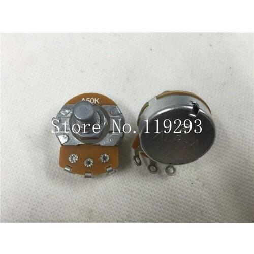 [BELLA]ALPHA Ai game Huadian guitar potentiometer single joint RV24AF-10 A50K 15R--10PCS/LOT