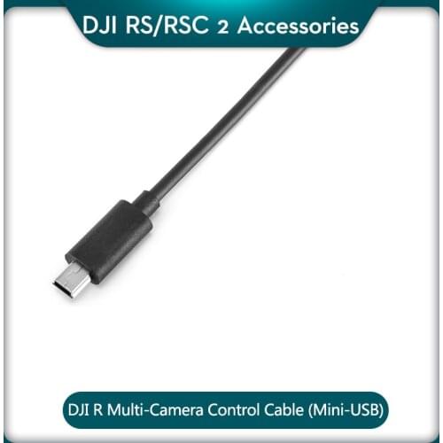DJI R Multi-Camera Control Cable (Mini-USB) Connects a camera with a Mini-USB port for DJI RS 2/DJI RSC 2 in stock