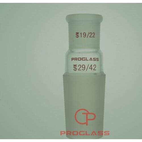 Laboratory A Glass Enlarging Connecting Adapter TOP 19/22 Bottom 29/42