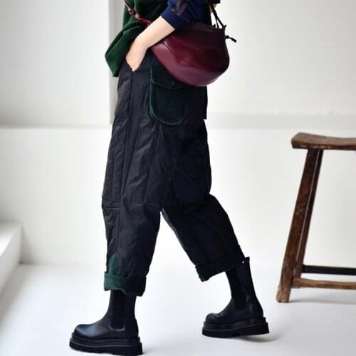 Женские вельветовые брюки MICOCO China At AliExpress