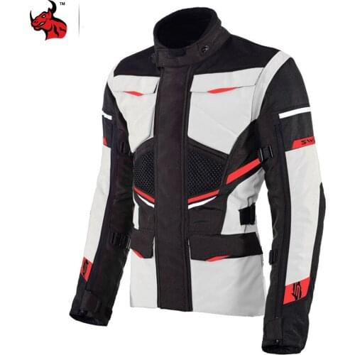 Motorcycle Jacket Waterproof Chaqueta Moto Wear-resistant Motocross Jacket Riding Racing CE Protection Jaqueta Motociclista