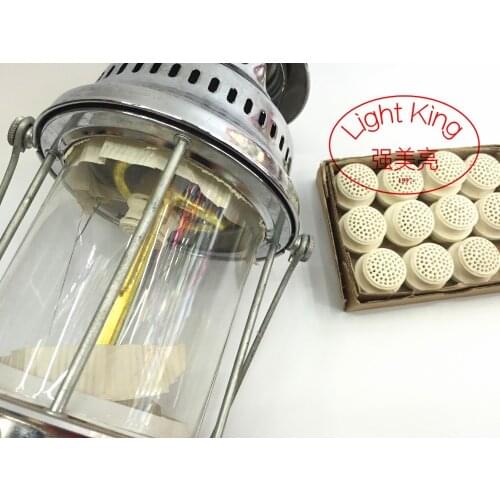 12PCS to a lot PRESSURE LANTERN NOZZLE Improved Version Nigerian Head Of Kerosene Vapor Lamp Fittings Gas Lamp Dedicated
