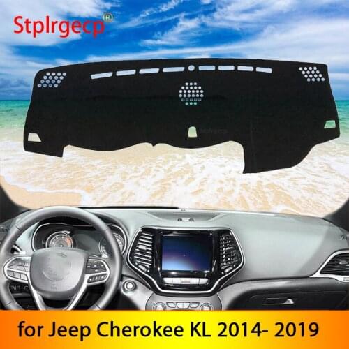 For Jeep Cherokee KL 2014 2015 2016 2017 2018 2019 Anti-Slip Mat Dashboard Cover Pad Sunshade Dashmat Car Accessories